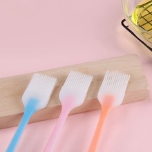 跨境硅胶油刷半透明烧烤刷耐高温厨房酱油刷调料刷食品级刷油刷子