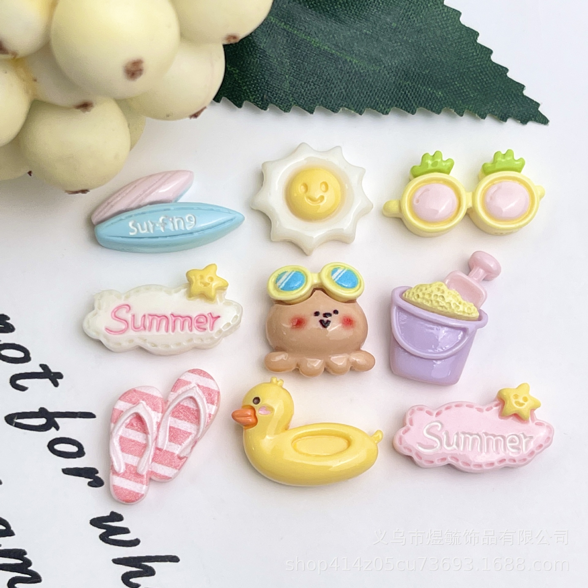 High quality mini beach octopus slippers duck single