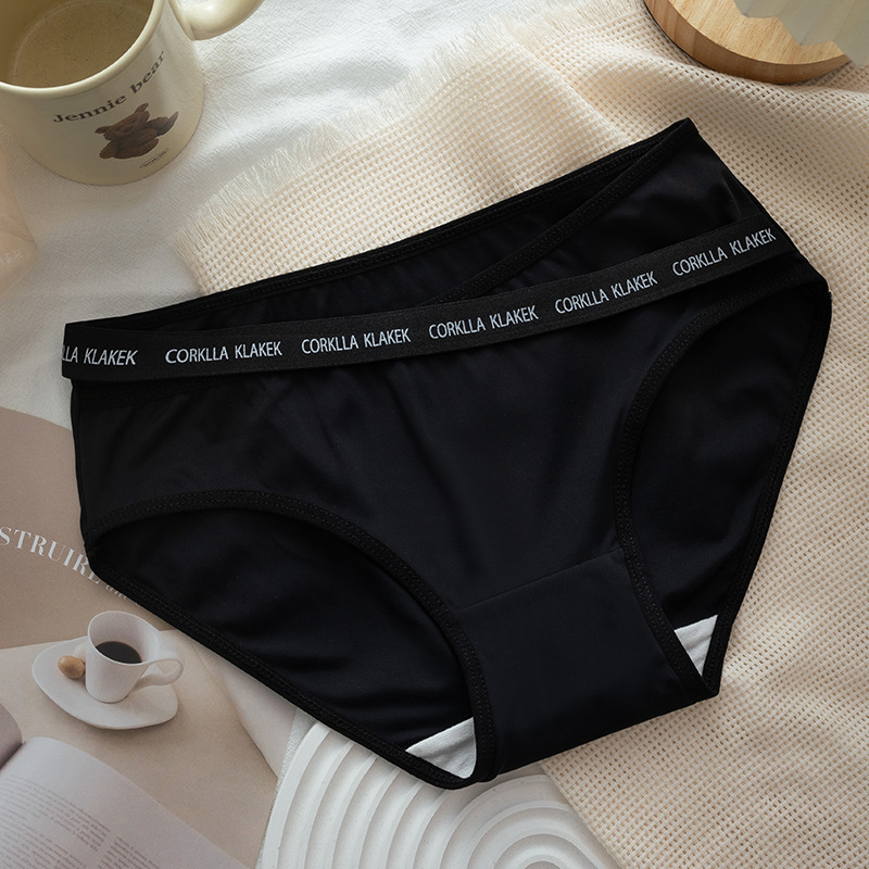 Ropa interior sin costuras nuevo otoño e invierno sexy puro deseo delgado pantalones cortos triangulares de cintura baja archivos de algodón pantalones antibacterianos mujeres image 9