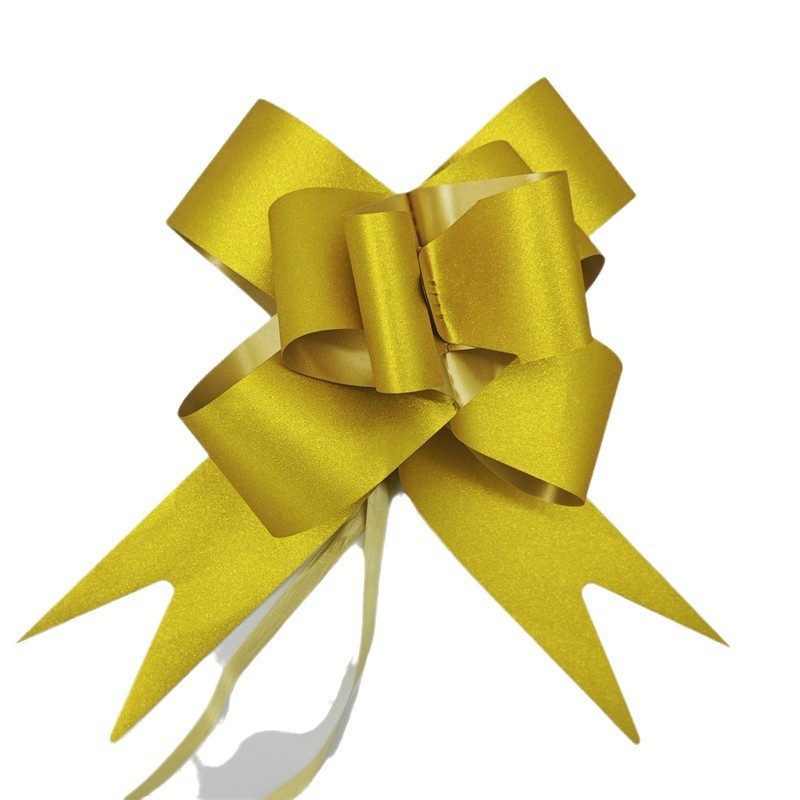 50 gran cristal esmaltado cebollas doradas arco de flores de regalo canasta de frutas decoración de boda cinta de colores