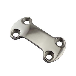 Stainless steel 304 316 mirror polished fixing plate zinc buckle webbing pressure plate press buckle refrigerator fixing buckle