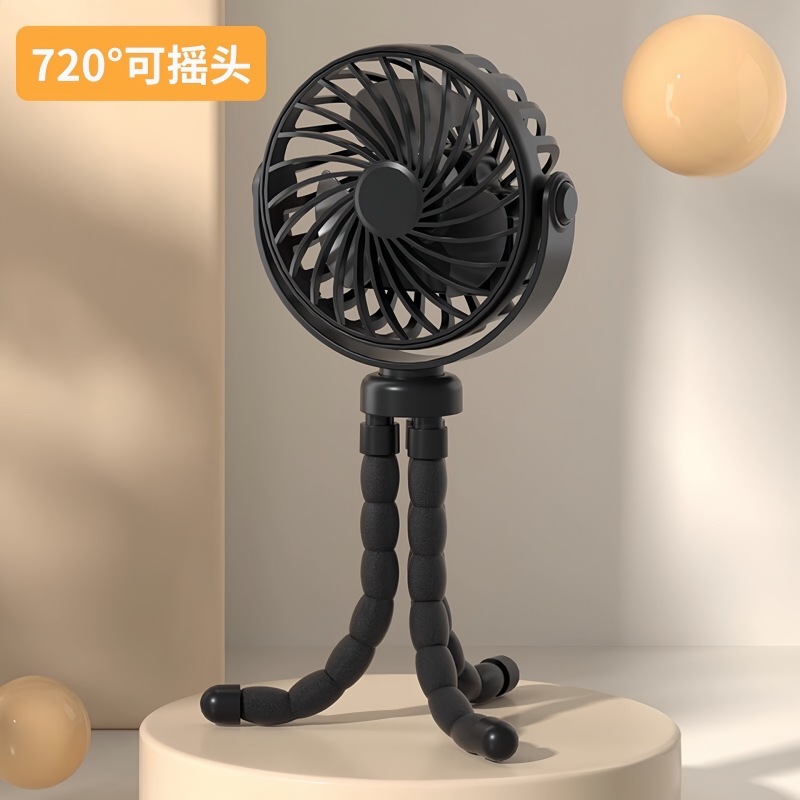 クロスボーダータコファンベビーカー小型ベビーカー充電式ミニハンドヘルドポータブルサイレント小型ファン|undefined