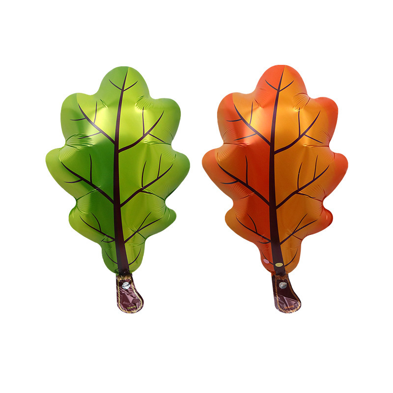 Thanksgiving decoration toy balloon autumn theme photo props balloon Maple balloon sunflower butterfly