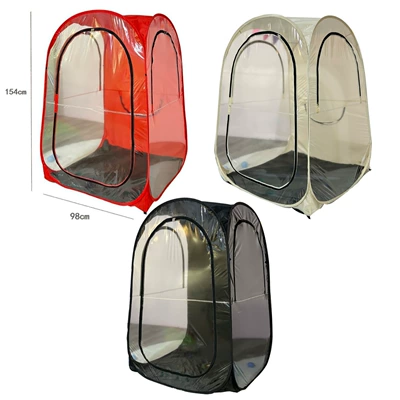 Avtomobil dam çadırları: Transparent Pvc Tent, One-Second Quick-Open