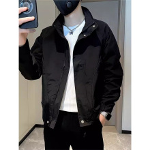 工装痞帅上衣新款立领男士爆款夹克短款男装休闲潮牌春秋外套2025