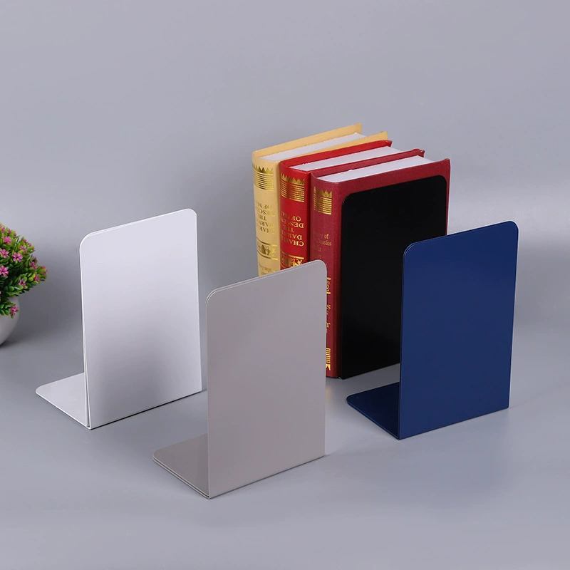 Простая и креативная книжная полка Простой стол для студентов Настольная металлическая книжная подставка Книжная перегородка Держатель для книг Книжная подставка