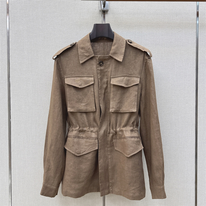 Four-Pocket Trench Coat Jacket Sleeveless Lapel Top Dress Pants Dress 69832 Four-Pocket Trench Coat Jacket Sleeveless Lapel Top Dress Pants Dress 69832