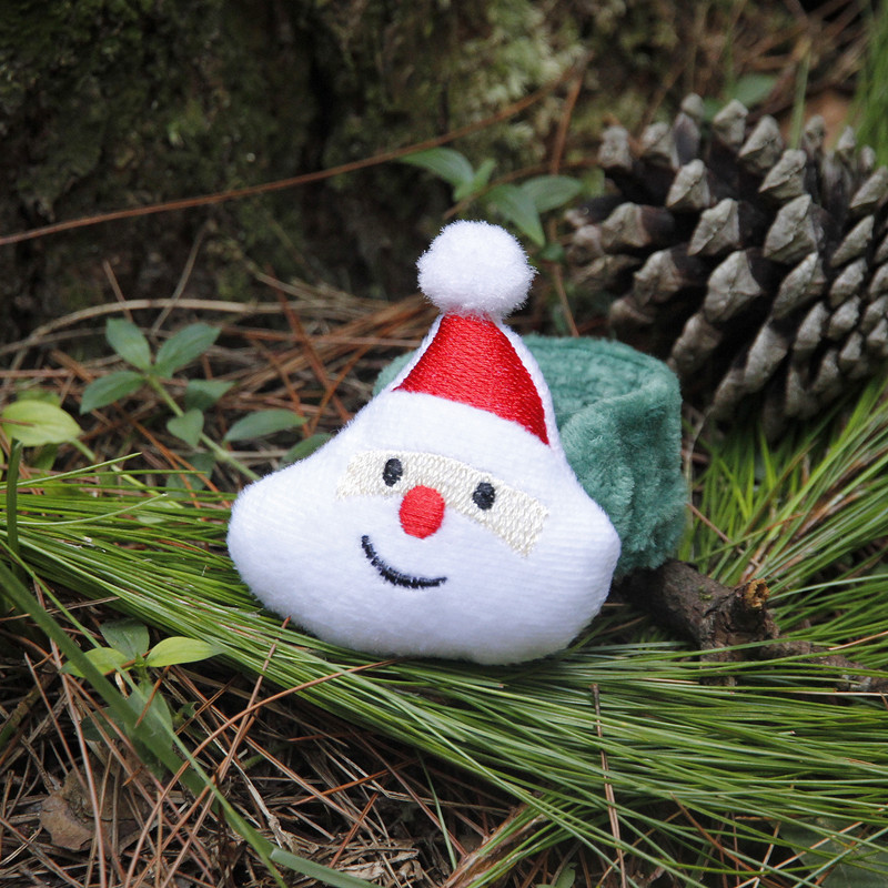 Cross-border hot-selling South Korean Christmas whip ring decorative bracelet small gift Christmas props foreign trade whip ring