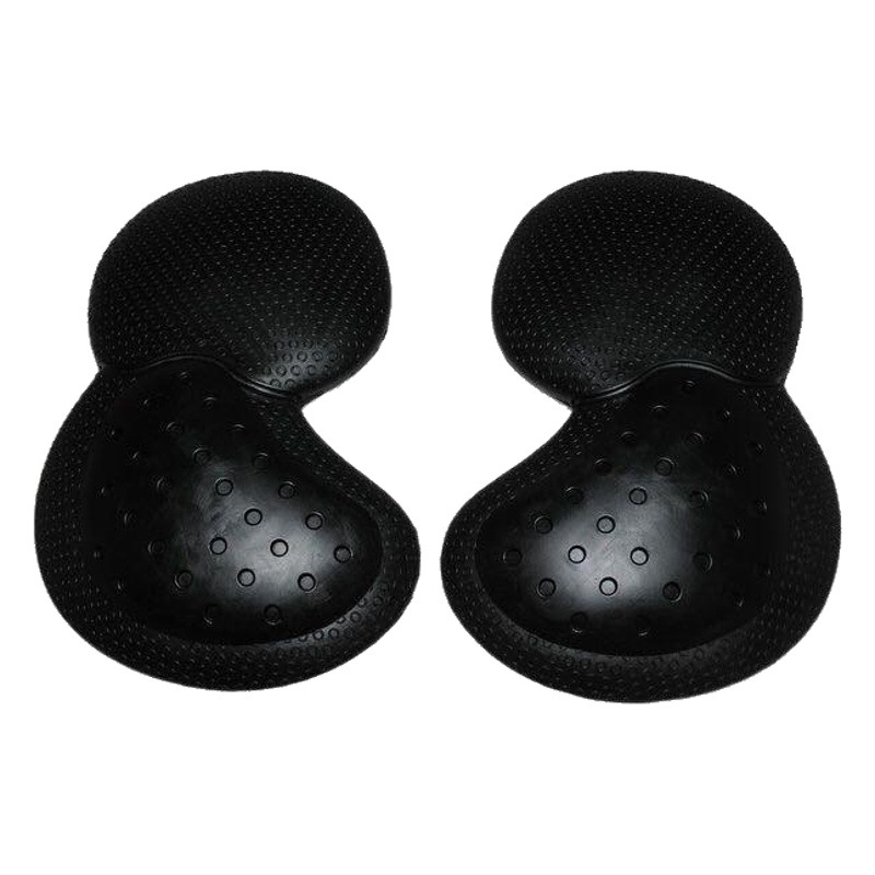 Equipo de montar en motocicleta equipo de protección engrosada resistente a la caída negro rodillera protector de pierna conjunto de cuatro piezas