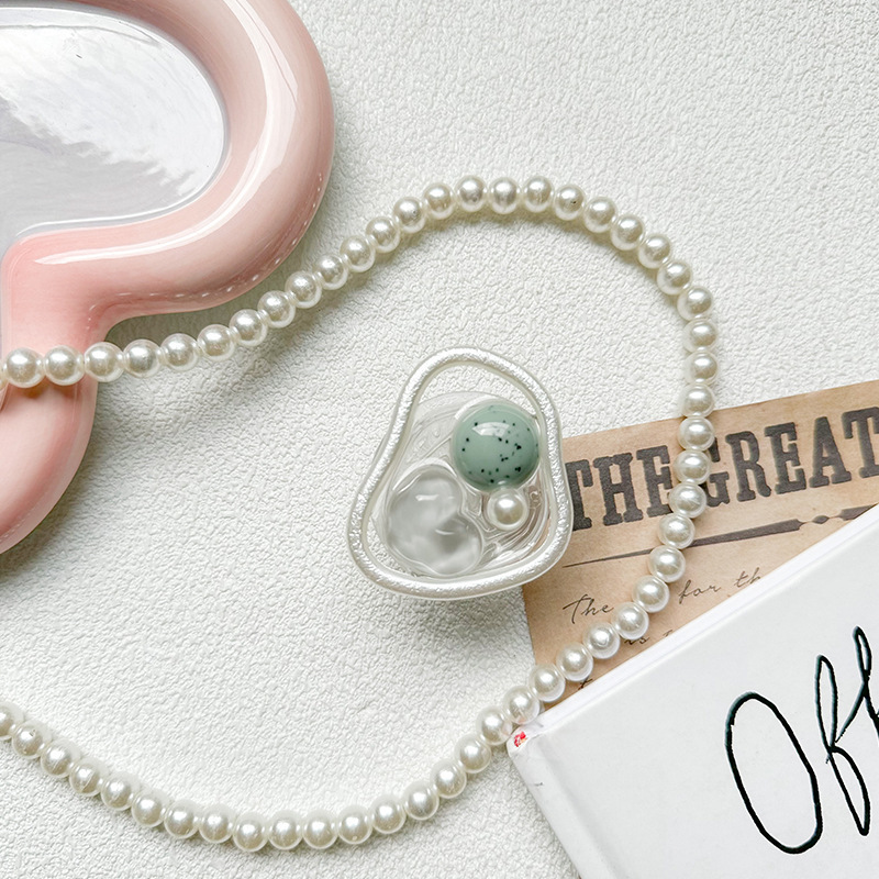 Untitled-1_0001_Special-shaped ring bracket-retro green system-green spot love