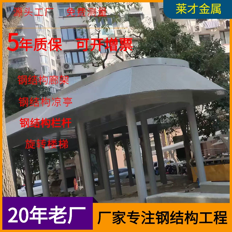 Крупномасштабная вымышленная стальная конструкция каркада коридора