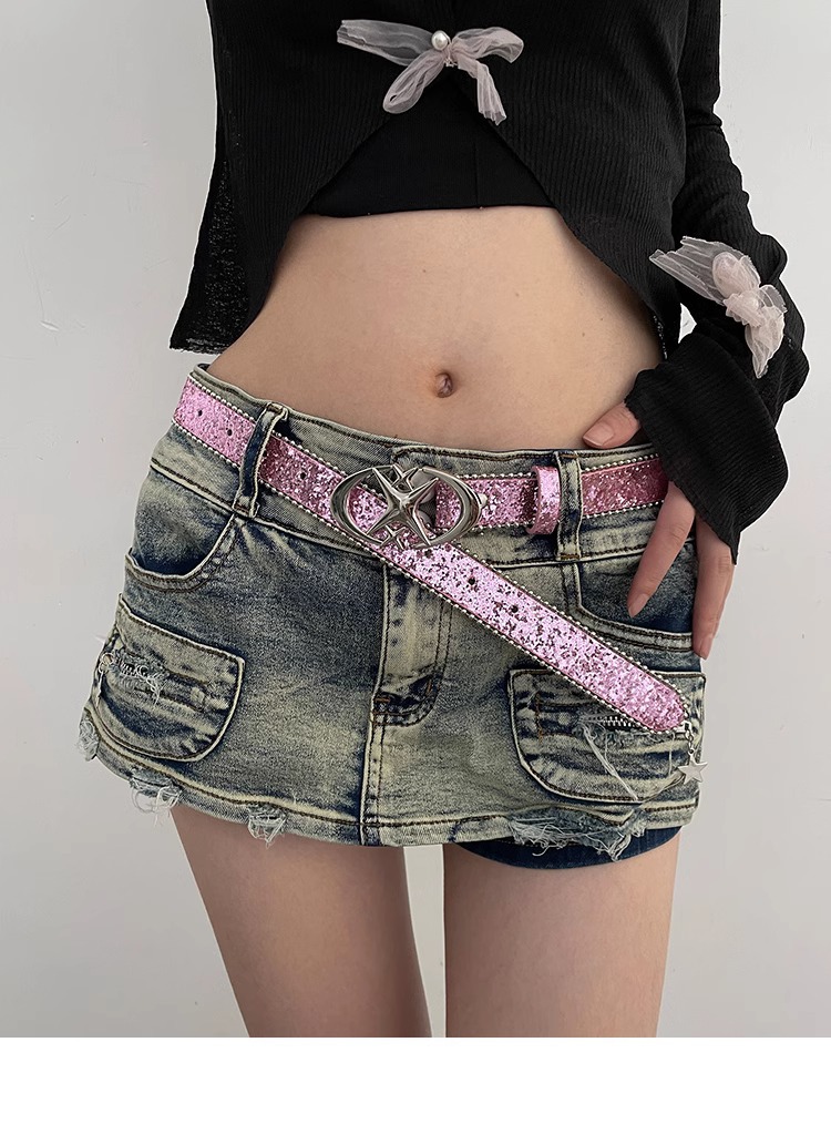 90g Weight Belt Classification 1 Piece Quantity Holiday, Daily Occasion Pu Leather, Alloy Material Solid Color Pattern All Seasons Season Women's Gender Vintage Style, Streetwear Style Vintage Style Streetwear Solid Color Pu Leather Alloy Women's Leather Belts 1