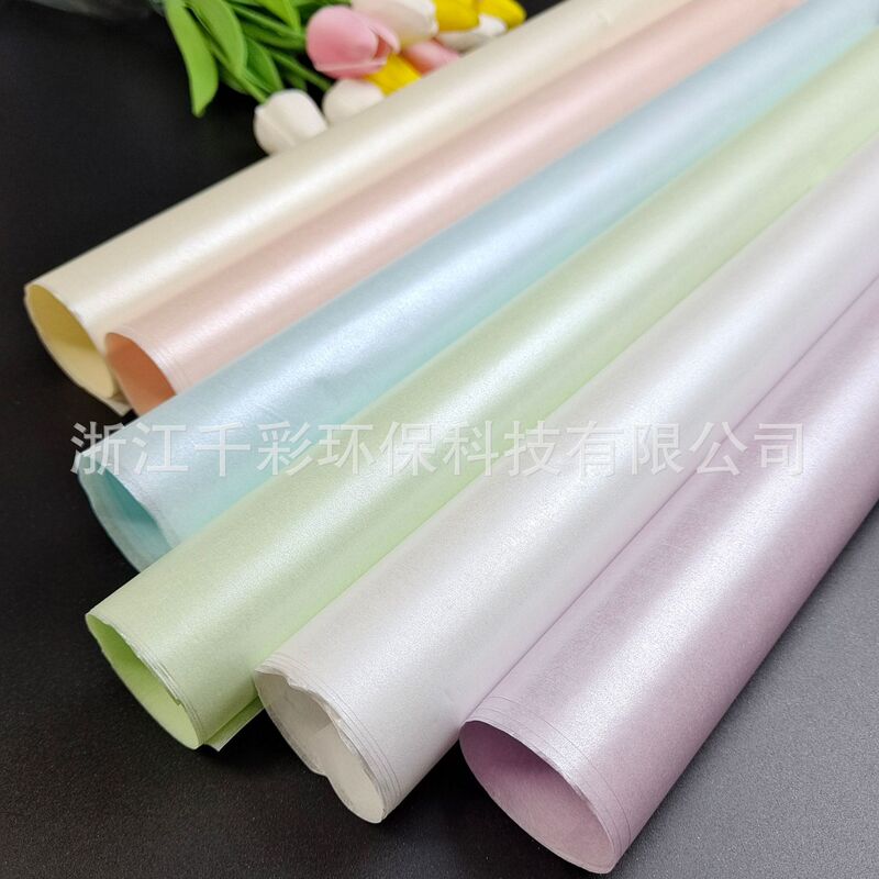 Customized Gift Box Bouquet Material Gift Wrapping Paper Wholesale Gift Tissue Paper Metallic Tissue Paper Sydney Paper Pearlescent