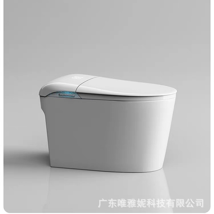 Nuevo inodoro inteligente (IK-482) hogar totalmente automático en un asiento de inodoro calentador de descarga automática