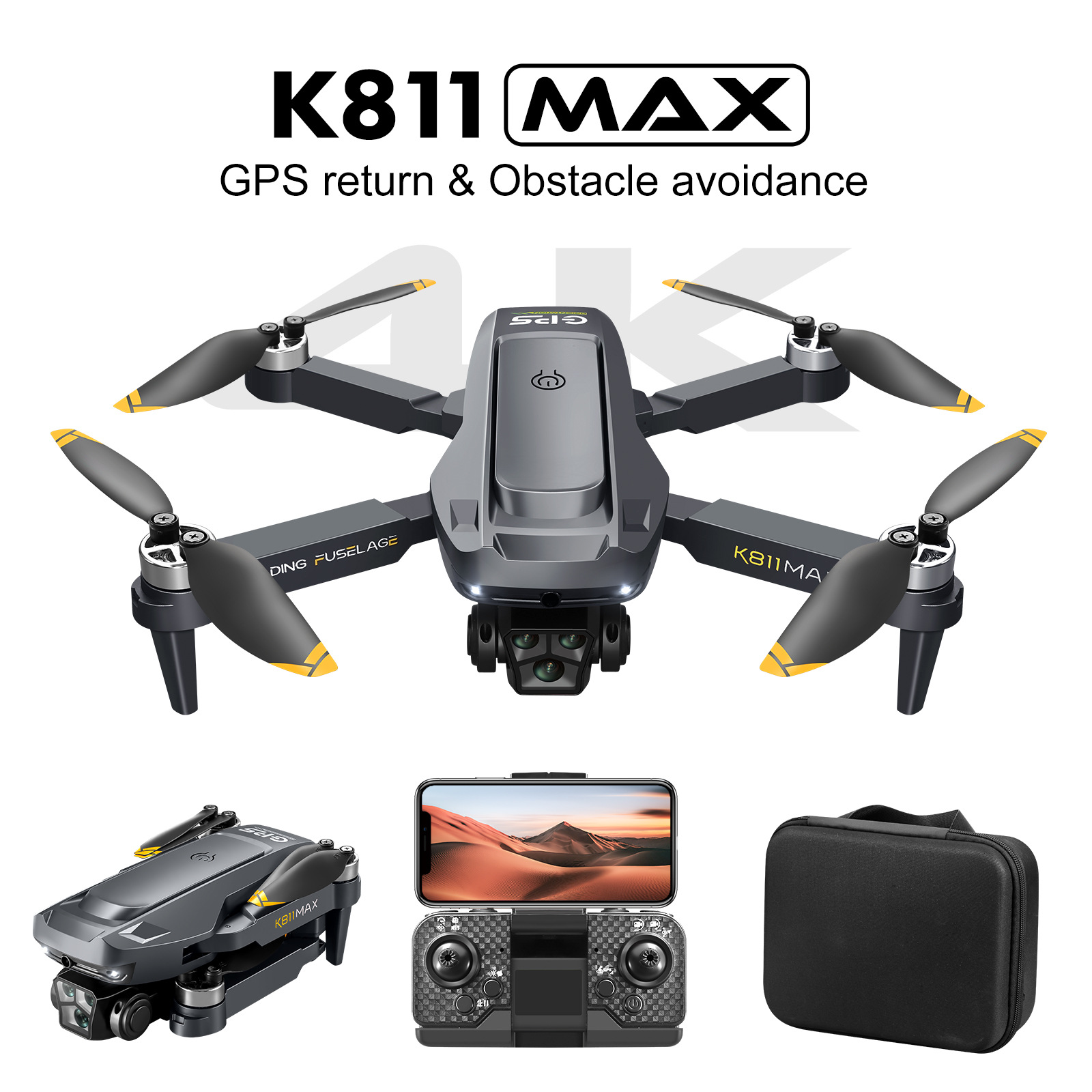 brushless automatic unmanned aerial photo