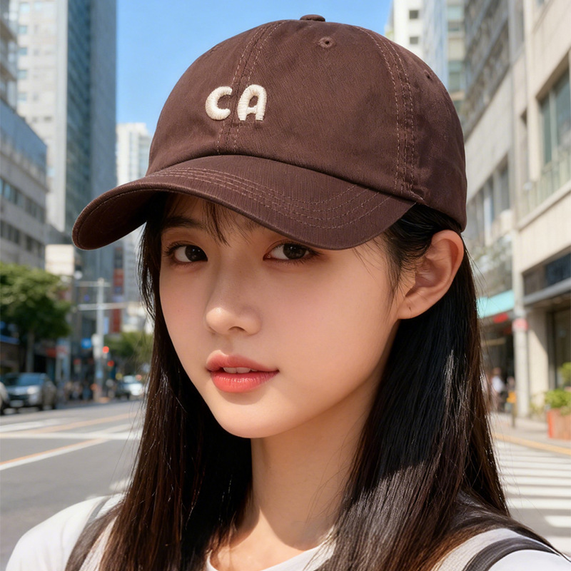 2025新款百搭鸭舌帽女户外休闲春夏遮阳棒球帽男情侣显脸小帽子潮|undefined