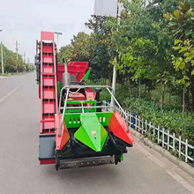 背负式玉米收割机收获机联合割台玉米收获机四轮牧草粉碎回收机