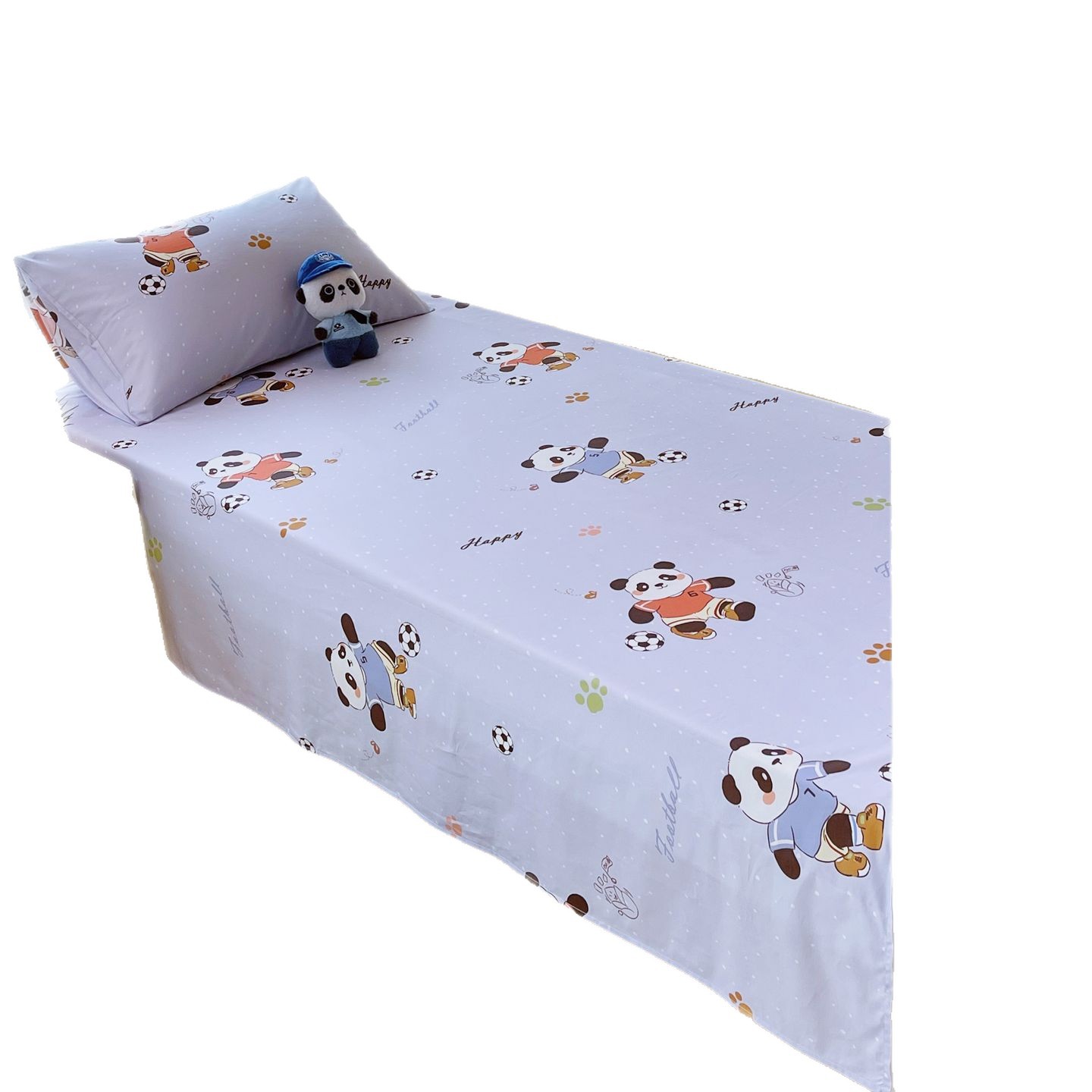 Cama individual dormitorio sábanas de tres piezas sábanas sábanas sábanas de cuatro piezas sábanas de algodón
