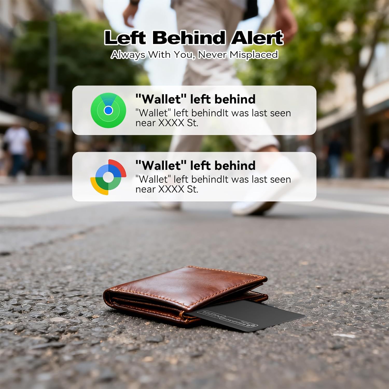 Dual system card tracker, wireless charging, smart