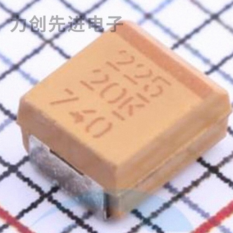 T491B225K016AT 参数 2.2uF(225) ±10% 16V 钽电容