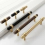 家装实心抽屉家具铜拉手