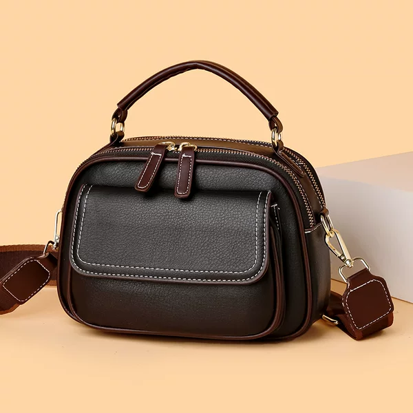 2025 New Cross-Border Cross-Body Women's Bag Export Kangaroo Satchel Large-Capacity Mother Bag Simple Fashion Pillow Square Bag