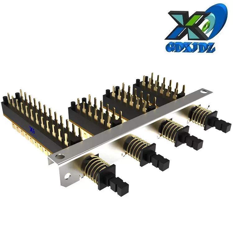 互动复位开关四联 供应油烟机直键开关4连 联动4位按钮开关卧式