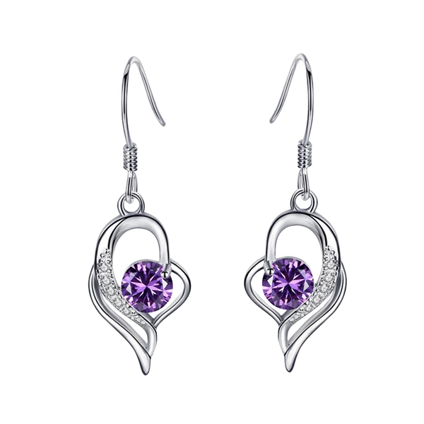 Platinum earrings