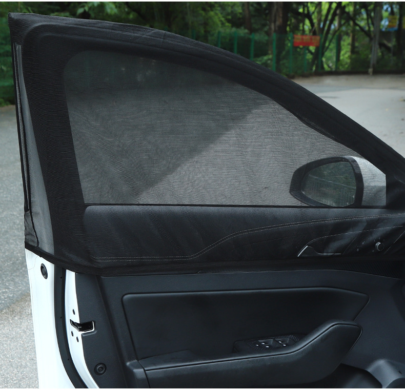 Car Window Anti-Mosquito Net, Car Curtain, Sunshade, Car Anti-Mosquito Screen, Ventilation Sun Protection Net, Car Universal Mosquito Net
