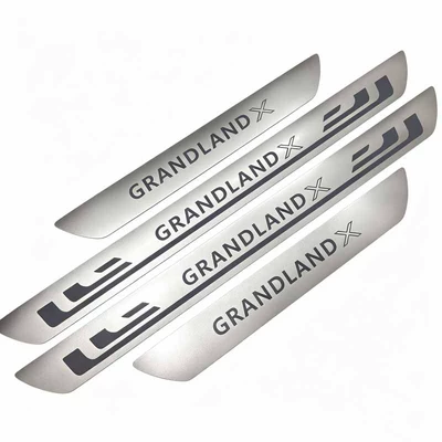 Dekorativ pedal başlıqları Pedal Modified Threshold Strip - grandland-x-ultra-thin-sill-strip