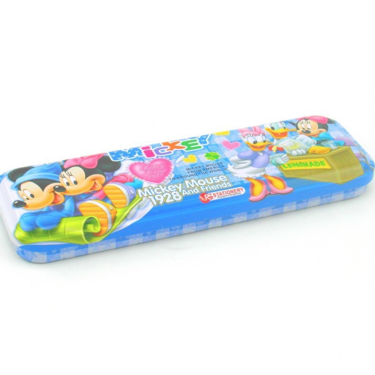 创意多功能文具盒  长方形铅笔马口铁盒 铁盒生产厂家