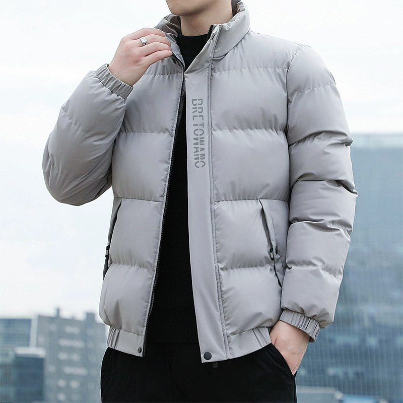 Зимний модный утеплённый пуховик для отдыха