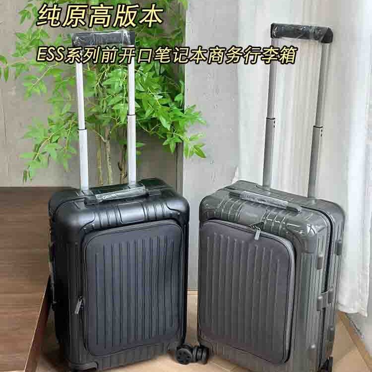 Esssle Front-Opening Business Casual Laptop Storage Travel Luggage Trolley Suitcase Lightweight Carry-On Suitcase Esssle Front-Opening Business Casual Laptop Storage Travel Luggage Trolley Suitcase Lightweight Carry-On Suitcase