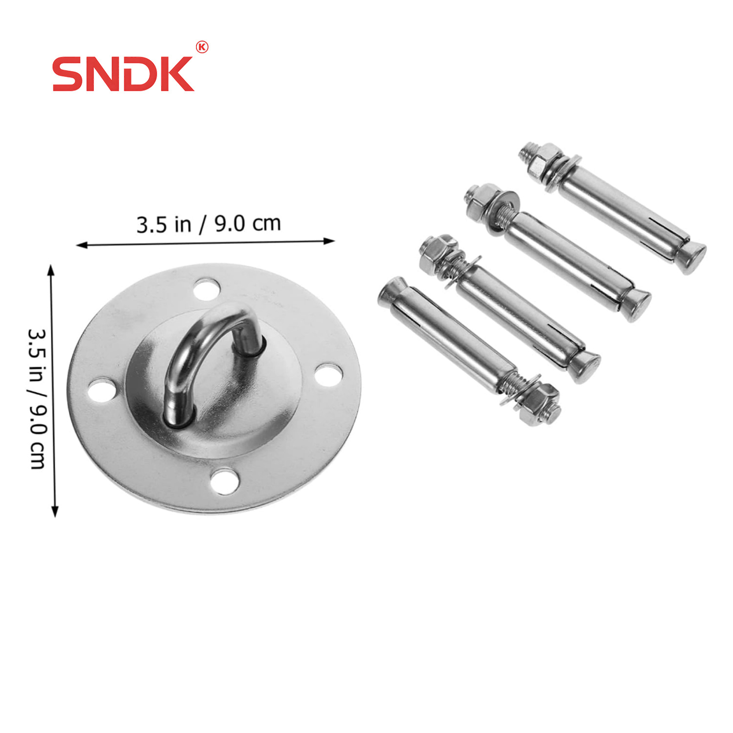 스테인레스 스틸 디스크 + 확장 나사