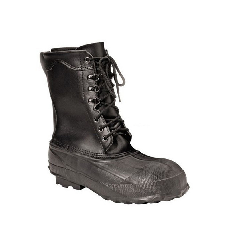 霍尼韦尔A521 黑色防寒皮质鞋面派克靴防砸安全鞋