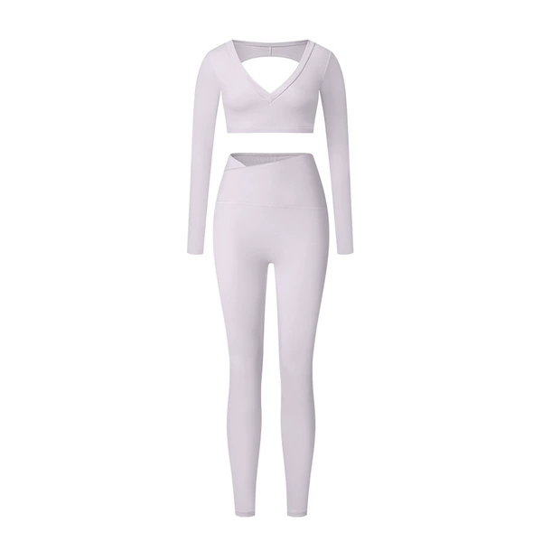 Long sleeves + trousers 4033 beech white