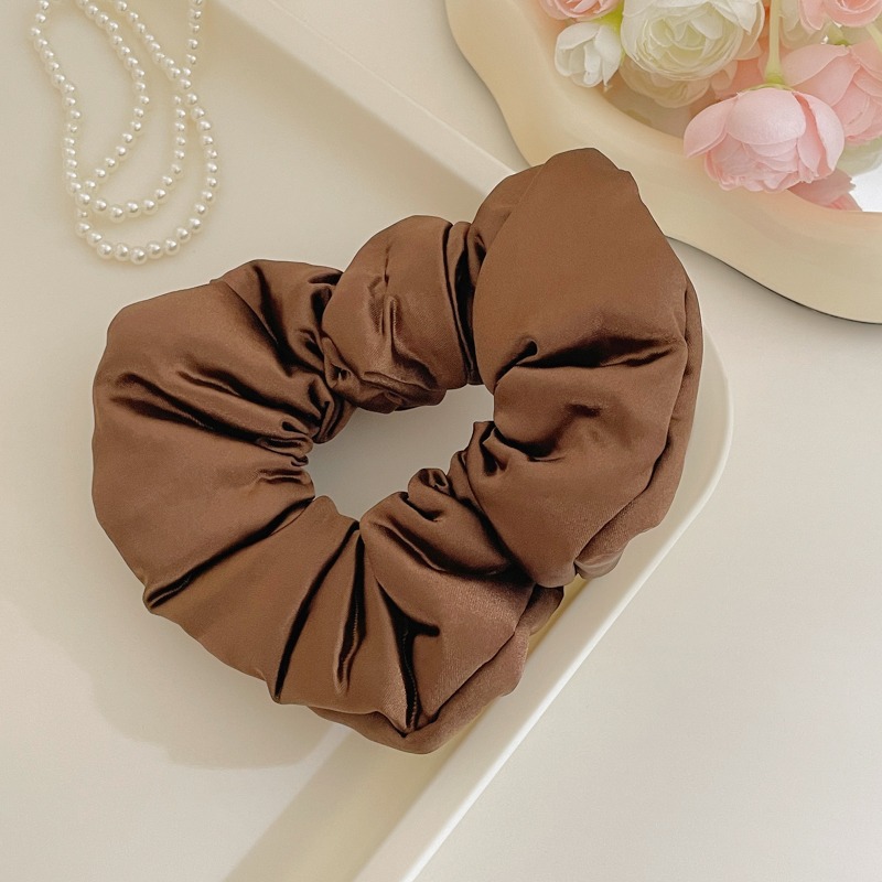 Fan Bingbing con almohada para dormir anillo de cabello de satén femenino cuerda de cabello de intestino grueso temperamento retrógrado cuerda de cabeza de banda de estómago grande