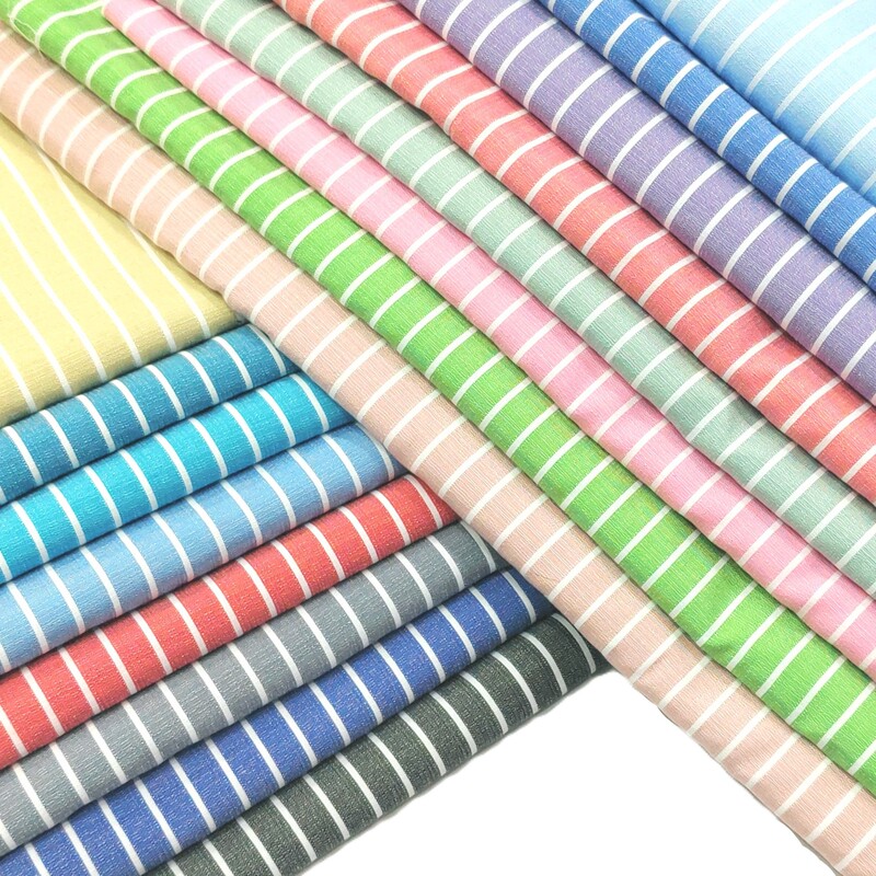 Wholesale Direct Sales of Fashionable Striped Fabric and Plaid Material from Zhongda Market Warehouse, Factory in Keqiao, Guangzhou Fabric