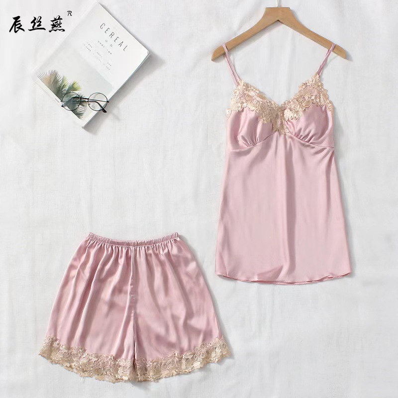 프놈펜 슬링 반바지 핑크