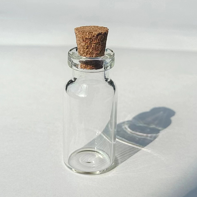 2024 13/20/32 Botellas de vidrio con tapones de corcho y tapones de goma a juego, tapones de corcho para botellas de mensajería, accesorios de corcho, sellos. image 5