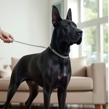 批发黑狼犬幼犬活体狗狗大型护卫犬纯种防爆犬狼狗宠物狗幼崽活体
