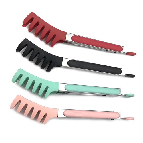 Stainless steel claw-shaped bread clips, barbecue clips, steak clips, barbecue tools, food clips, silicone food clips