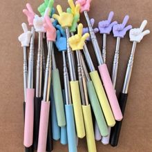 伸缩教鞭指读儿童阅读看书手指幼儿园教师早教指引认读家用指读棒