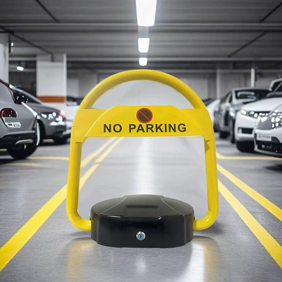 180-Degree Anti-Collision Alarm Floor Lock — Car lock