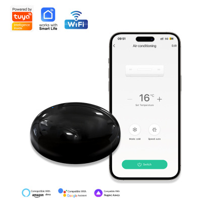 [空调伴侣智能红外遥控器手机WiFi涂鸦app远程控制语音控制Alexa]