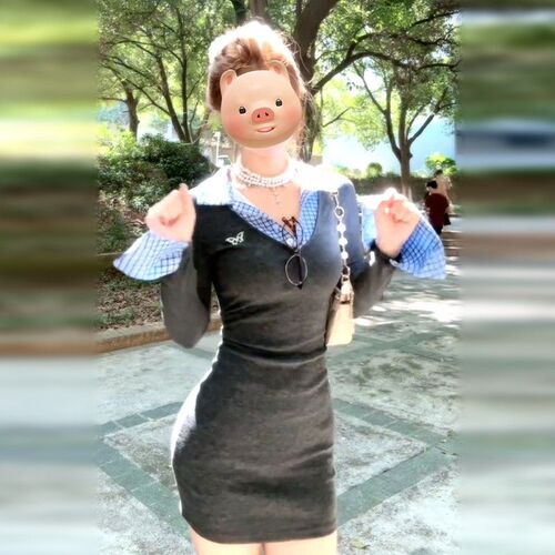 American College Style Sublimated Two-Piece Dress for Women - New Autumn/Winter Slimming Bustle Dress