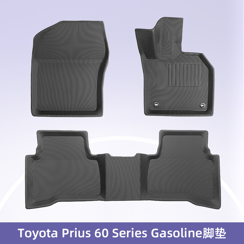 Es adecuado para TOYOTA Prius 60 serie de combustible 3D todo el tiempo material XPE almohadilla de pie