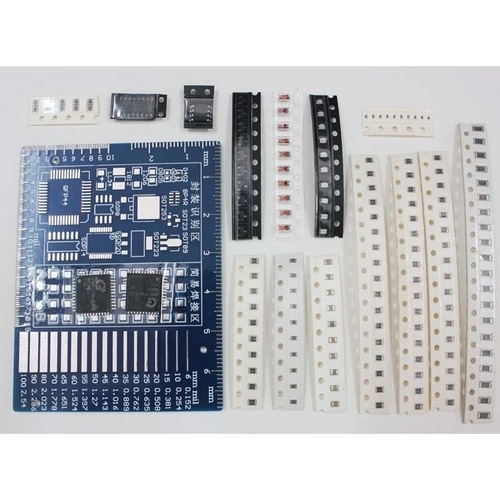 Disassembled SMT Full Surface Mount Technology Practice Board Electronic Component DIY Assembly Kit