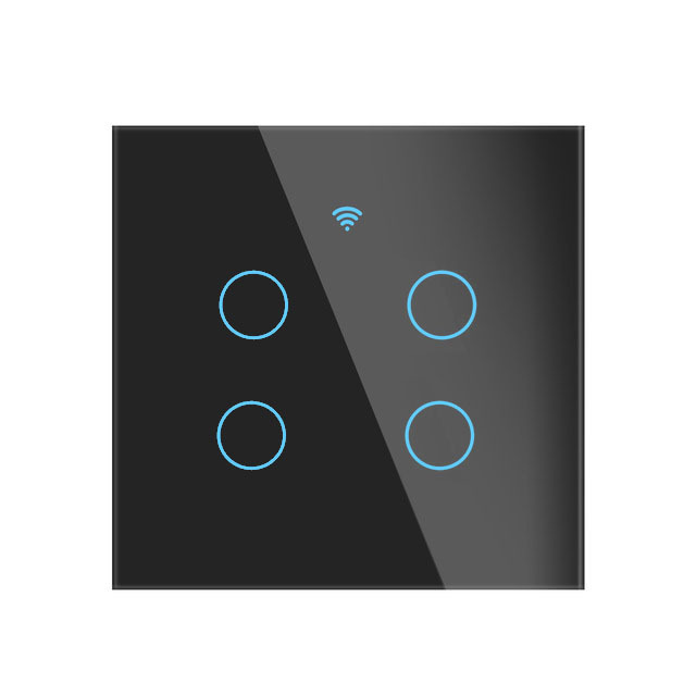 Interruptor inteligente de graffiti, fuego único, fuego cero, app universal, teléfono móvil para controlar el interruptor WiFi de la pared de las regulaciones europeas y americanas image 14