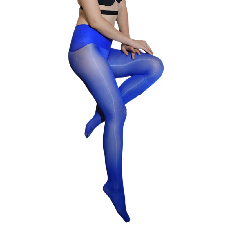 360度シームレス馬油ズボン油光ストッキング高腰痩せストッキング8d超薄無痕閃光ストッキング